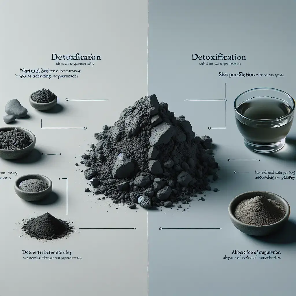 Representation of Exploring the Health Benefits and Uses of Bentonite Clay